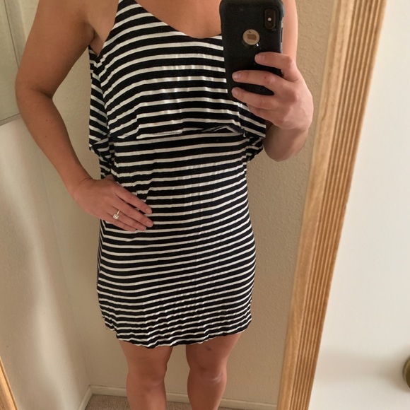Tobi low back striped dress - Picture 2 of 6